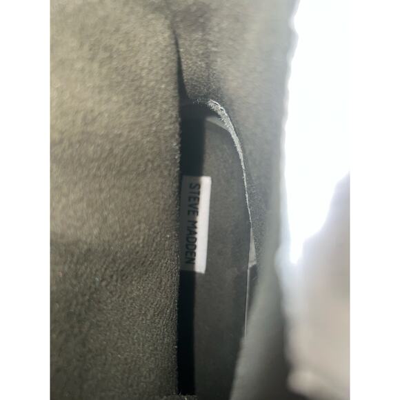 Women’s Steve Madden Trench olive and black combat boots, size 9. - Picture 4 of 7